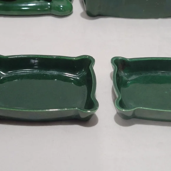 Johannes Brahm California 965 trinket box 3pc ceramic w lid - Picture 12 of 13